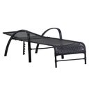 Ver imagem 6 de 4 Cadeiras Emily Mesa Roma 2 Espreguiçadeiras e Mesa Trama Cappuccino