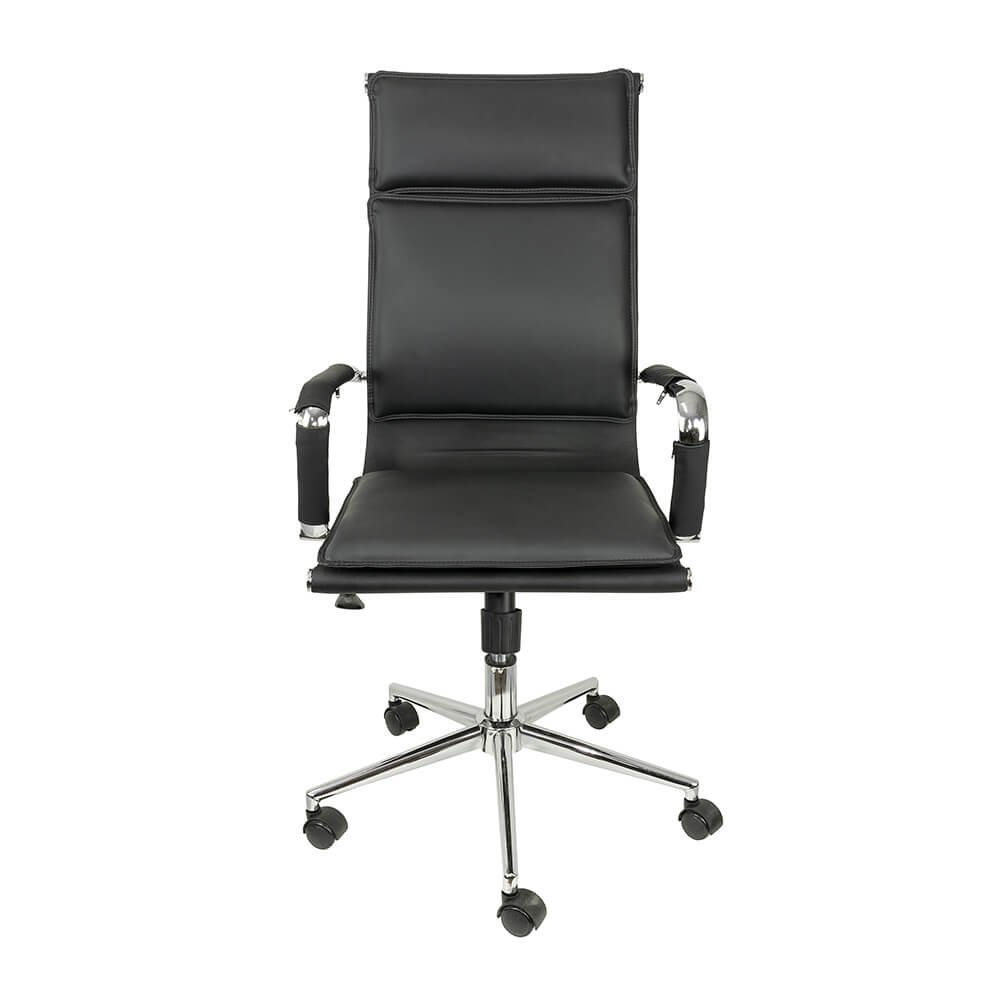 Cadeira Office Soft Alta - Preto - 3