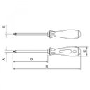 Ver imagem 2 de Chave de Fenda Ponta Cruzada 3x150mm Tramontina