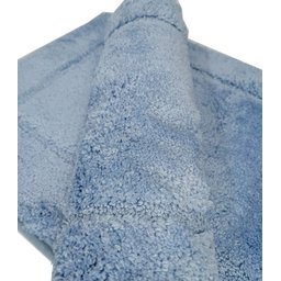 Tapete Passadeira Athenas Rozac 50x 100 Cm Antiderrapante - Azul - 2