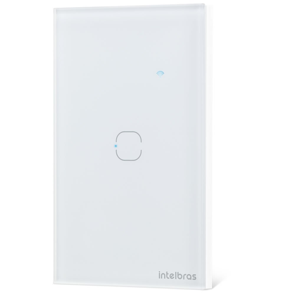 Interruptor Smart Wi-Fi Touch 1 Tecla EWS 1001 Branco Intelbras - 3