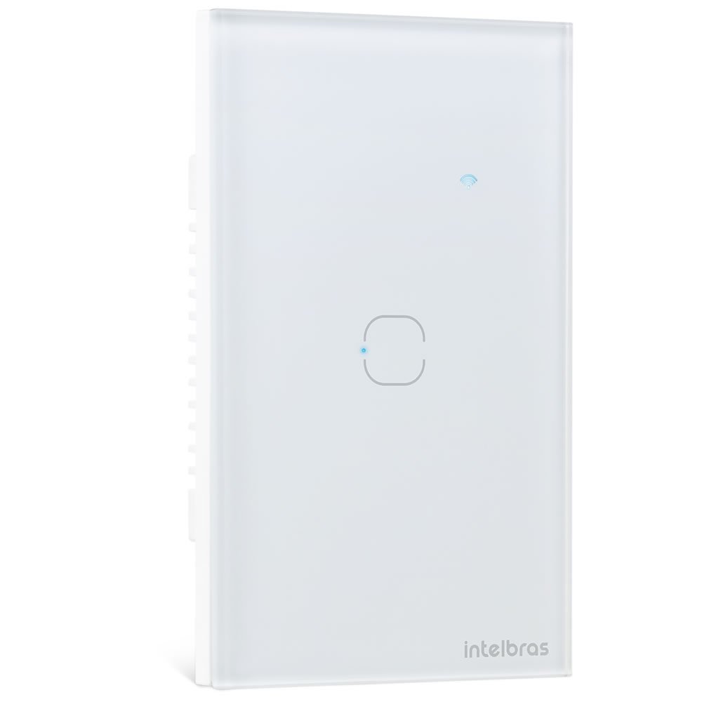 Interruptor Smart Wi-Fi Touch 1 Tecla EWS 1001 Branco Intelbras - 2