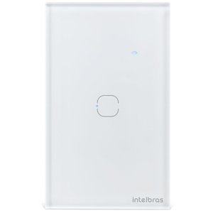 Interruptor Smart Wi-Fi Touch 1 Tecla EWS 1001 Branco Intelbras