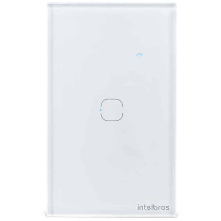 Interruptor Smart Wi-Fi Touch 1 Tecla EWS 1001 Branco Intelbras
