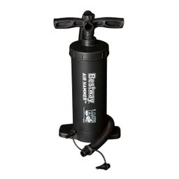 Bomba de ar manual para infláveis Bestway Air Hammer, indicada para colchões, piscinas e - 1