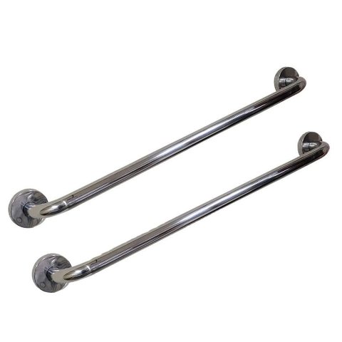 Alça Apoio 50cm Barra Suporte Anti Queda Kit 2 Uni Acessibilidade Cadeirante Pcd Criança Gestante