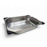 Cuba Gastronômica Inox Gn 1/2 65mm com Alça Prateada - 2