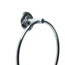 Ver imagem 3 de Porta Toalha Classic Argola Redondo Em Inox Fjm Cristais
