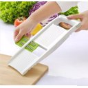 Ver imagem 2 de Ralador Fatiador Cortador de Legumes Mandolin 5 Laminas