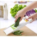 Ver imagem 3 de Ralador Fatiador Cortador de Legumes Mandolin 5 Laminas