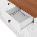 Ver imagem 6 de Balcão Buffet para sala de jantar 3 Portas e 3 Gavetas em Madeira Maciça Westerland