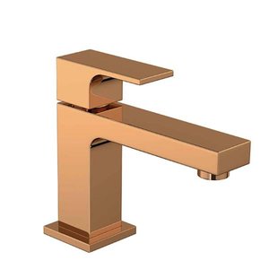 Torneira de Mesa para Lavatório Unic Bica Baixa Red Gold - Deca 1197 GL90.RD