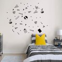 Ver imagem 2 de Kit de Adesivos Mundo Adolescente Aula Online Elementos Internet Cantinho Estudos