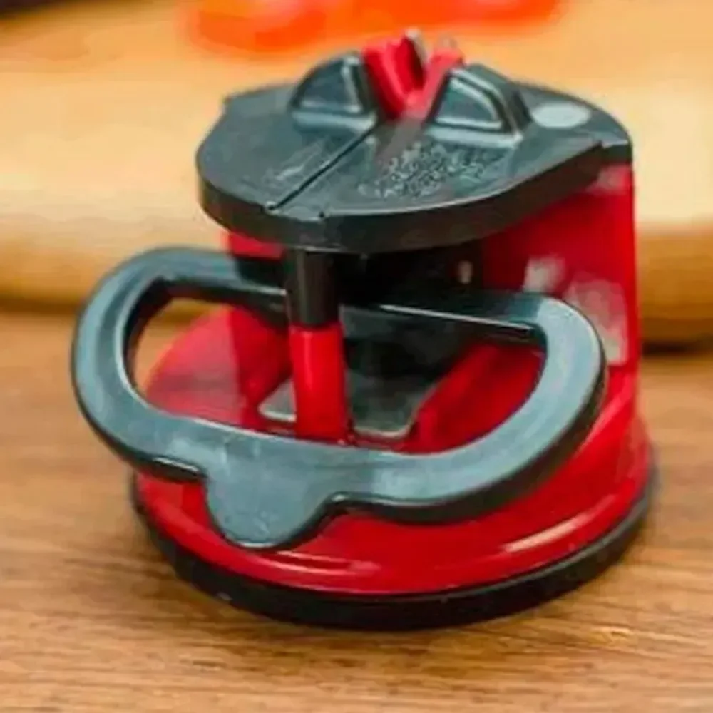 Ver imagem 6 de Afiador Amolador de Facas para Tesoura Canivete Facão com Ventosa