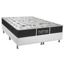 Ver imagem 1 de Cama Box King: Colchão Molas Bonnel Probel Prolastic Prodormir Sleep + Base White(193x203)