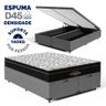 Cama Box Baú com Colchão de Espuma D45 Ortobom Airtech Ortopillow 150 D45 Queen 158cm - 2