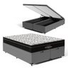 Cama Box Baú com Colchão de Espuma D45 Ortobom Airtech Ortopillow 150 D45 Queen 158cm - 1