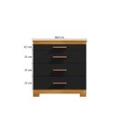Ver imagem 2 de Comoda 4 Gavetas com Porta Joias Organizador Funcional