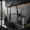 Ver imagem 2 de Kit Cuba Dupla Gourmet 64x40 Inox 304 com Torneira Retrátil Brinovar Luxo