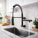 Ver imagem 4 de Kit Cuba Dupla Gourmet 64x40 Inox 304 com Torneira Retrátil Brinovar Luxo