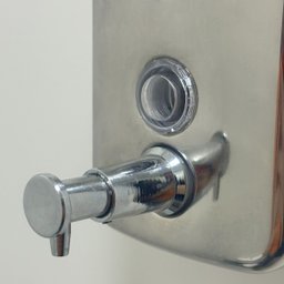 Dispenser Sabonete Líquido Álcool Gel 500 Ml Manual de Parede Banheiro Importway Iwdsa-500 - 4