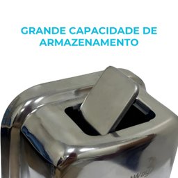 Dispenser Sabonete Líquido Álcool Gel 500 Ml Manual de Parede Banheiro Importway Iwdsa-500 - 5