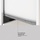Ver imagem 6 de Guarda Roupa Solteiro 6 Portas e 2 Gavetas Ecom Ii - Branco/rosa/branco Flex