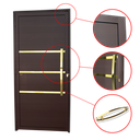 Ver imagem 3 de Porta Lambril Evolution c/Puxador D. Super Marrom Corten Dourado 90 Brimak