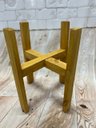 Ver imagem 3 de Vaso para plantas com suporte para cachepot de Madeira Pinus 40cm