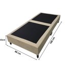 Ver imagem 7 de Base Box Dobrável Solteiro Cama Portátil Apartamento Casa:bege