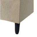 Ver imagem 5 de Base Box Dobrável Solteiro Cama Portátil Apartamento Casa:bege