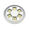 LUMINÁRIA LED SMART PLUS LUZ QUENTE ARO PRETO - 1