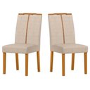 Ver imagem 2 de Cadeira Sala Jantar Serena Kit 2 Ype/bouclé Gelo