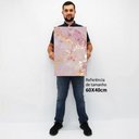 Ver imagem 2 de Quadro Decorativo em Canvas Abstrato Mármore Rose Gold Delux TaColado Moldura Flutuante 4,5cm Madeir