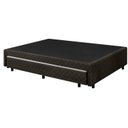 Ver imagem 2 de Base Box Casal c/ Cama Auxiliar Elise 38x138x188 Marrom