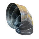 Ver imagem 1 de Curva 45° em Aço Galvanizado para Tubulação 100mm 4 Polegadas