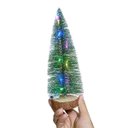 Ver imagem 5 de Mini Pinheiro de Natal LED Kit 2 Uni Fio de Fada Embutido Base de Madeira Casa Escritorio Decoracao