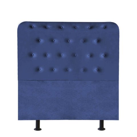 Cabeceira para Cama Box Solteiro 90 Cm Brenda:azul
