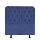 Ver imagem 1 de Cabeceira para Cama Box Solteiro 90 Cm Brenda:azul
