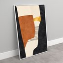 Ver imagem 3 de Quadro Decorativo Abstrato Convexo Sala Quarto Casa Escritório 100x150