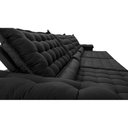 Ver imagem 4 de Sofá Retrátil e Reclinável 4,15m Molas Ensacadas Cama inBox Big Space com Bordado 3D Velusoft