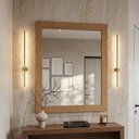 Ver imagem 4 de Cômoda para Quarto 4 Gavetas com Espelho Decorativo Madeira Maciça Zahav F06 Freijó - Lyam Decor