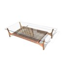 Ver imagem 4 de Mesa Centro Cutiê com Tampo de Vidro