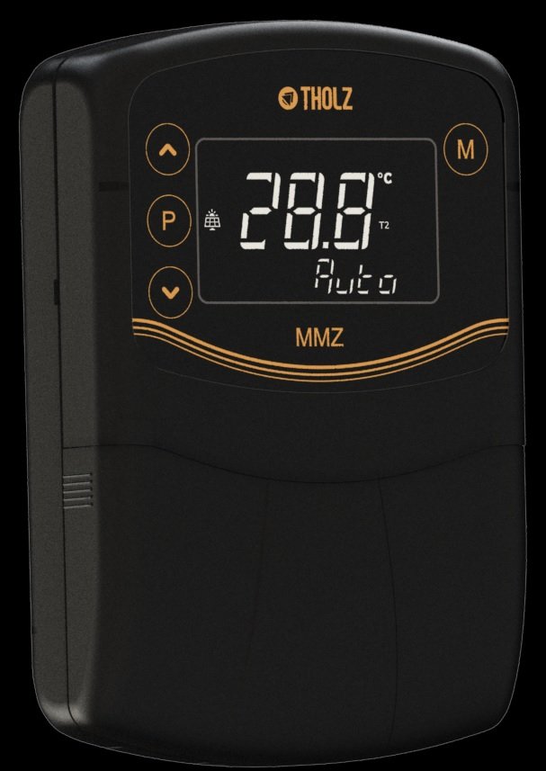 Controlador Aquecimento Solar Digital Mmz1482n 220vca 2ª Geração Tholz