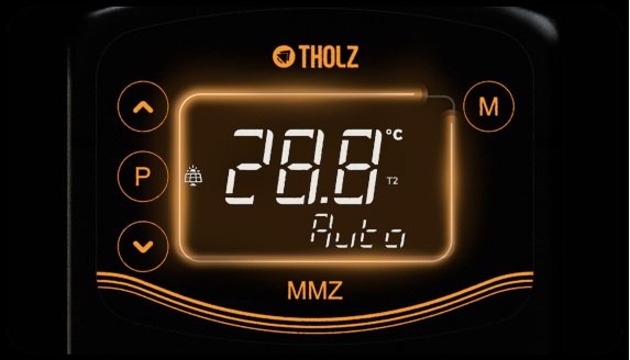 Controlador Aquecimento Solar Digital Mmz1482n 220vca 2ª Geração Tholz - 3