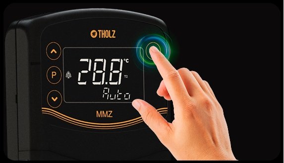 Controlador Aquecimento Solar Digital Mmz1482n 220vca 2ª Geração Tholz - 2