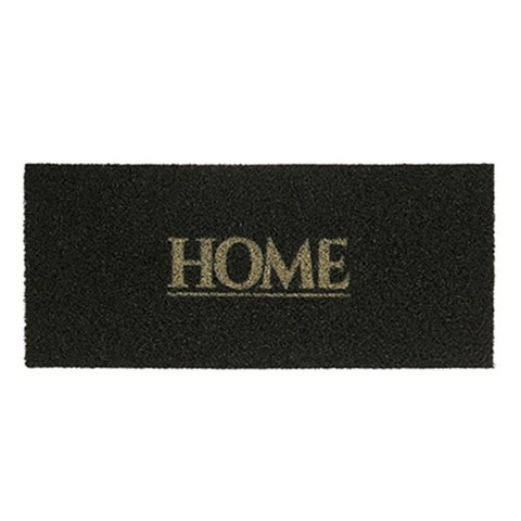 Capacho de Vinil Long Preto Home