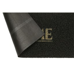 Capacho de Vinil Long Preto Home - 2