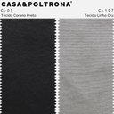 Ver imagem 5 de Kit 2 Poltronas Jade Pés Palito Corano Preto/Linho Cru - Casaepoltrona