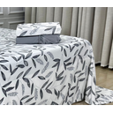 Ver imagem 4 de Kit de Lençol Casal 4 Peças Micro Percal 400 Fios - Toque de Pêssego Eduarda